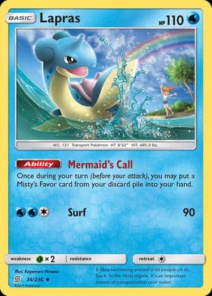 Carta Lapras