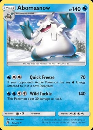 Carta Abomasnow