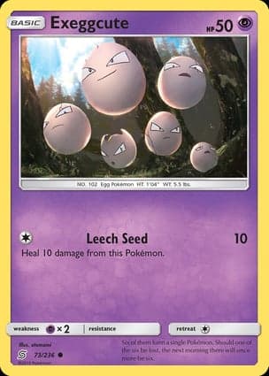 Carta Exeggcute