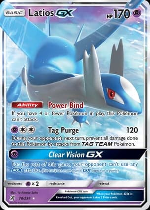 Carta Latios-GX