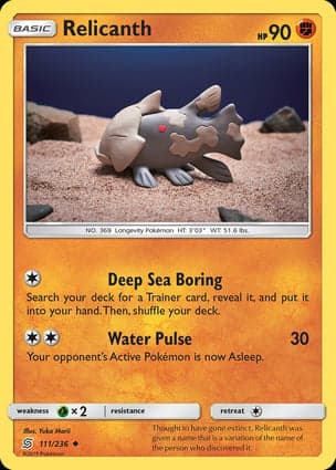 Carta Relicanth