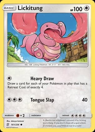 Carta Lickitung