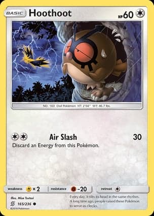 Carta Hoothoot