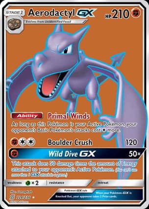 Carta Aerodactyl-GX