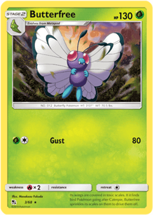 Carta Butterfree