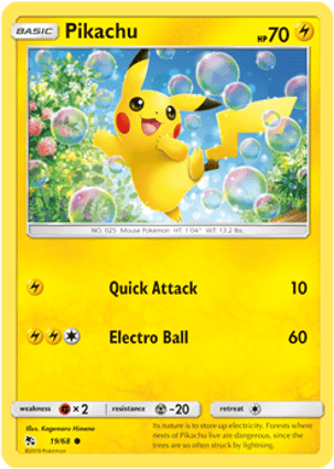 Carta Pikachu