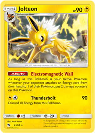 Carta Jolteon