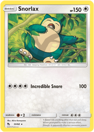Carta Snorlax