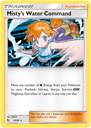 Carta Comando Aquático da Misty