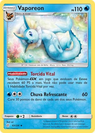 Carta Vaporeon