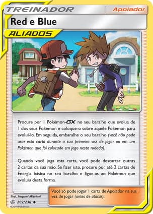 Carta Red e Blue
