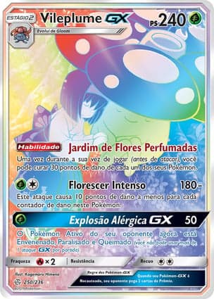 Carta Vileplume-GX