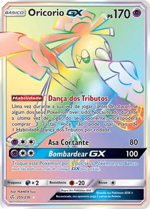 Carta Oricorio-GX
