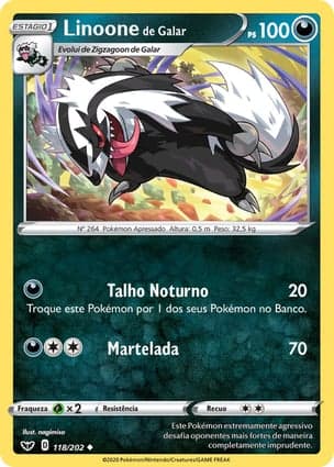 Carta Linoone de Galar