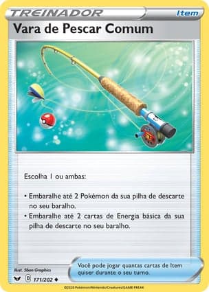 Carta Vara de Pescar Comum