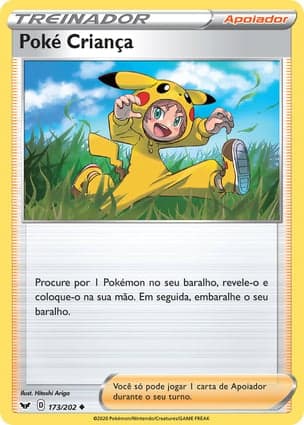 Carta Poké Criança
