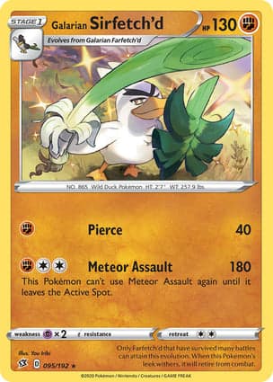 Carta Sirfetch'd de Galar
