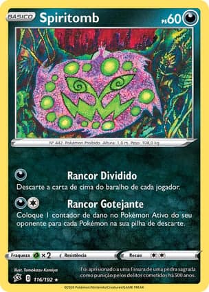 Carta Spiritomb