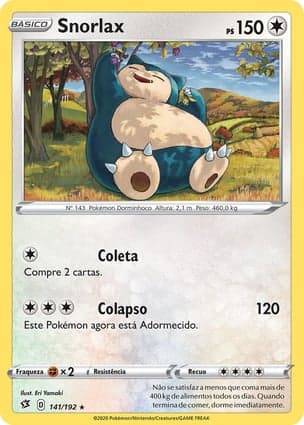 Carta Snorlax