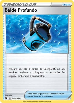Carta Balde Profundo