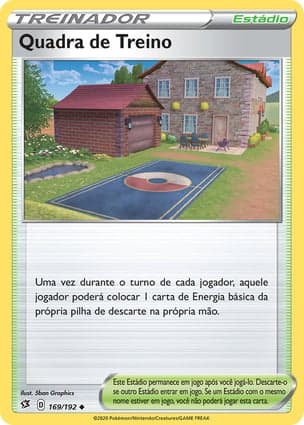 Carta Quadra de Treino