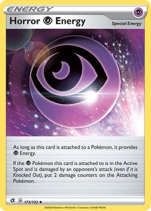 Carta Energia Psychic Horripilante