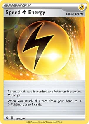 Carta Energia Lightning Acelerada