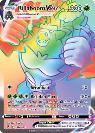 Carta Rillaboom VMAX