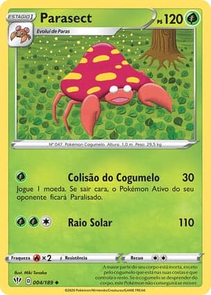 Carta Parasect
