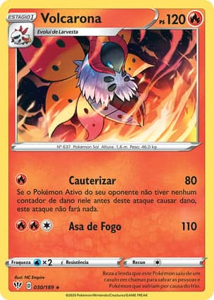 Carta Volcarona