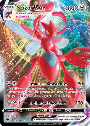 Carta Scizor VMAX