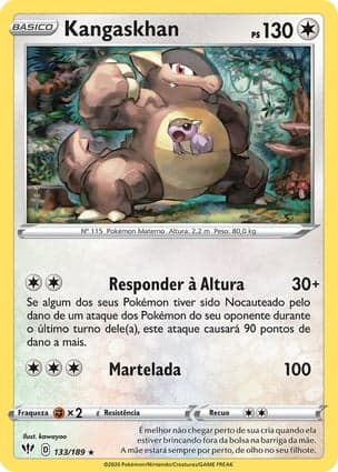 Carta Kangaskhan