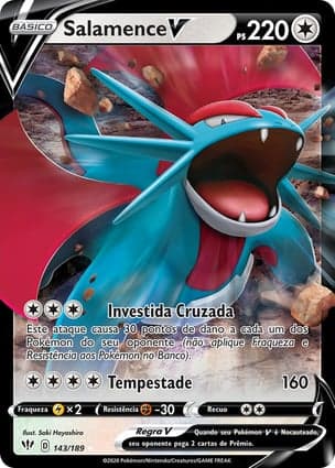 Carta Salamence V