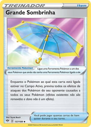 Carta Grande Sombrinha
