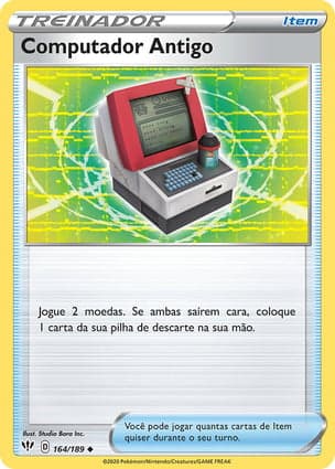 Carta Computador Antigo