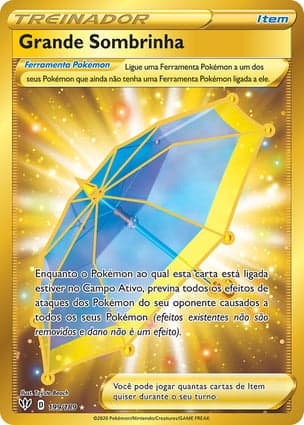 Carta Grande Sombrinha