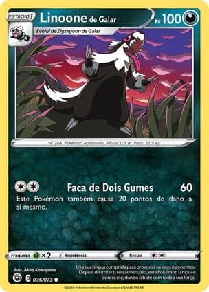 Carta Linoone de Galar