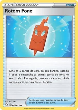 Carta Rotom Fone