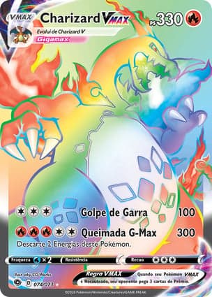 Carta Charizard VMAX