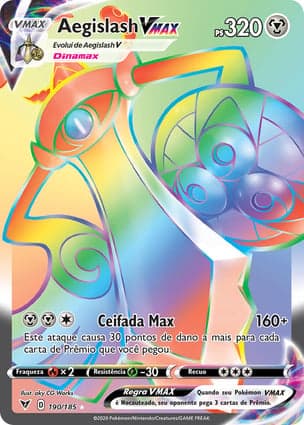 Carta Aegislash VMAX