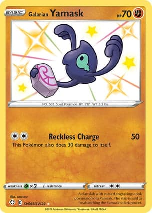 Carta Yamask de Galar