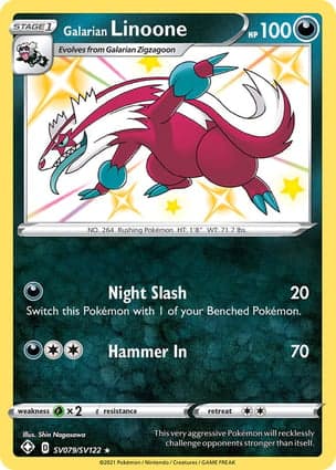 Carta Linoone de Galar