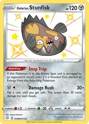 Carta Stunfisk de Galar