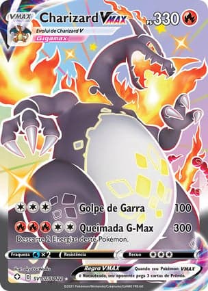 Carta Charizard VMAX
