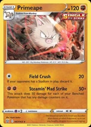 Carta Primeape