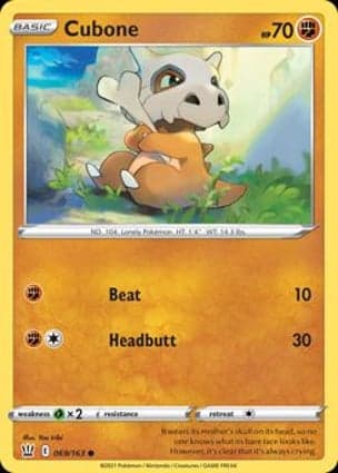 Carta Cubone