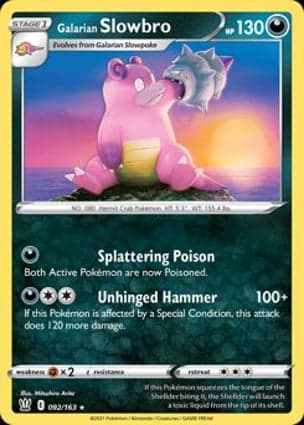 Carta Galarian Slowbro