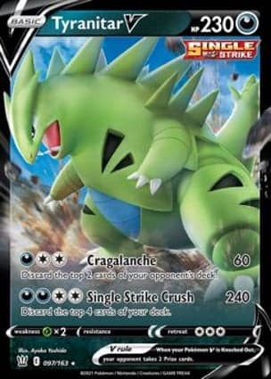 Carta Tyranitar V