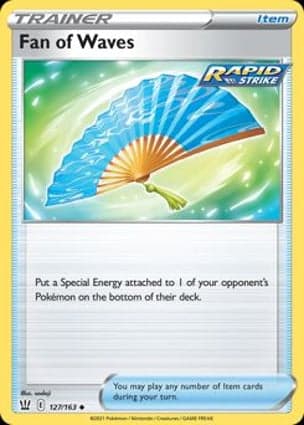 Carta Leque de Ondas