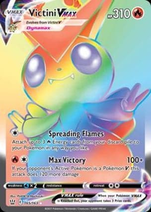 Carta Victini VMAX